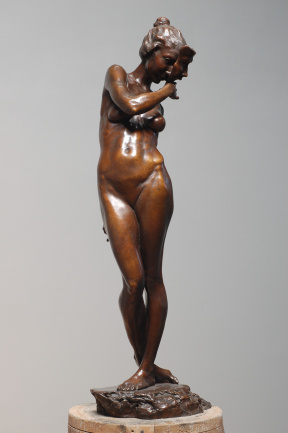 Robert Bodem, Negative Spaces, Bronze, 87x25x25cm, 2019 Robert Bodem, Negative Spaces, Bronze, 87x25x25cm, 2019