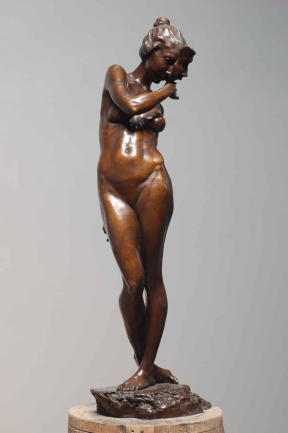 Robert Bodem, Negative Spaces, Bronze, 87x25x25cm, 2019 Robert Bodem, Negative Spaces, Bronze, 87x25x25cm, 2019