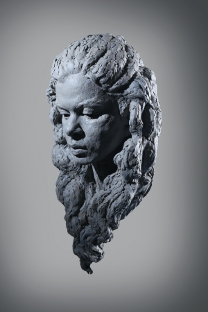 Ruchi Arora, Radha, Finished clay, 19x10x10 cm, 2020 Ruchi Arora, Radha, Finished clay, 19x10x10 cm, 2020