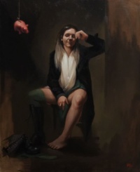 "Ruminant", Oil on canvas, 80.5 x 100 cm Ruminant, Oil on canvas, 80.5 x 100 cm