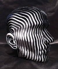 "I vibrate", Jesmonite, H22 x W18 x D16 cm, 2020 Sara Stenlund, "I vibrate", Jesmonite, H22 x W18 x D16 cm, 2020