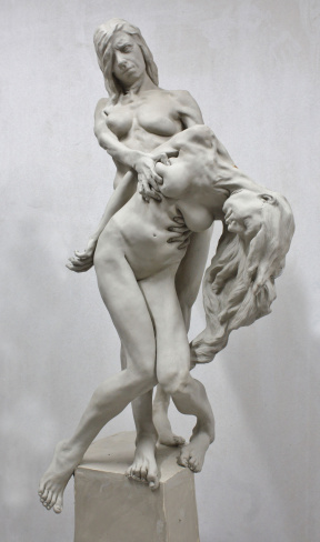 Silvia Juez Linares, Dona Natura, Resin, H50 x W130 x D70 cm, 2021 Silvia Juez Linares, Dona Natura, Resin, H50 x W130 x D70 cm, 2021