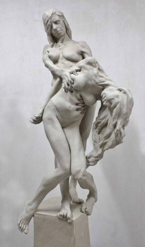 Silvia Juez Linares, Dona Natura, Resin, H50 x W130 x D70 cm, 2021 Silvia Juez Linares, Dona Natura, Resin, H50 x W130 x D70 cm, 2021