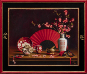 Simone Olivia Moritz, Love and grace, Oil on canvas, 80 x 60 cm, 2018 Simone Olivia Moritz, Love and grace, Oil on canvas, 80 x 60 cm, 2018