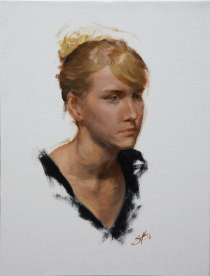 Stephanie Kullberg Isabel 32x42_Oil_2016 Stephanie Kullberg Isabel 32x42_Oil_2016