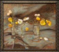 "The Flight of the Poppies", 70 x 80 cm, 2020 Tatyana Kulida, "The Flight of the Poppies", 70 x 80 cm, 2020