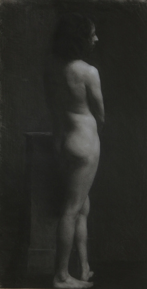 Ted Minoff, Intensive Drawing (first year), Figure drawing, Charcoal on paper, 2007 Ted Minoff, Intensive Drawing (first year), Figure drawing, Charcoal on paper, 2007