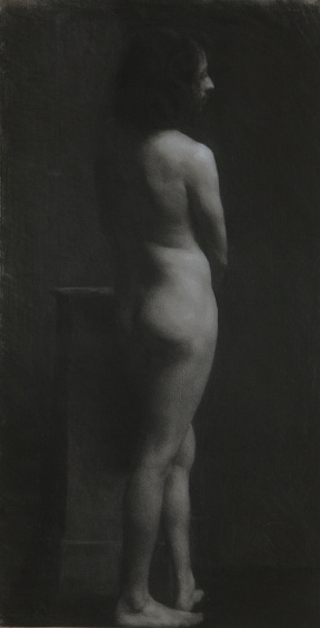 Ted Minoff, Intensive Drawing (first year), Figure drawing, Charcoal on paper, 2007 Ted Minoff, Intensive Drawing (first year), Figure drawing, Charcoal on paper, 2007