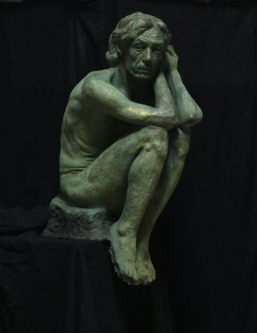 Thor Larsen, Tjasse, Resin, H85 x W37 x D56 cm, 2019 Thor Larsen, Tjasse, Resin, H85 x W37 x D56 cm, 2019