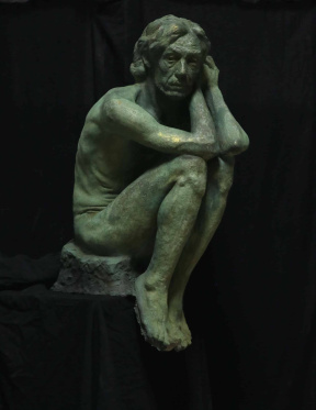 Thor Larsen, Tjasse, Resin, H85 x W37 x D56 cm, 2019 Thor Larsen, Tjasse, Resin, H85 x W37 x D56 cm, 2019