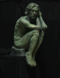 "Tjasse", Resin, H85 x W37 x D56 cm, 2019 Thor Larsen, "Tjasse", Resin, H85 x W37 x D56 cm, 2019