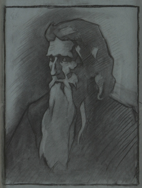 Transfer drawing, Portrait of Hans Transfer drawing, Portrait of Hans