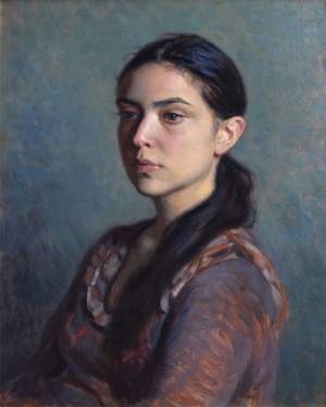 Vitaliy Shtanko, 'Anastasia', 40x50 cm, Oil on canvas, 2019,€2.200 Vitaliy Shtanko, 'Anastasia', 40x50 cm, Oil on canvas, 2019,€2.200 LR