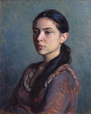Vitaliy Shtanko, 'Anastasia', 40x50 cm, Oil on canvas, 2019,€2.200 Vitaliy Shtanko, 'Anastasia', 40x50 cm, Oil on canvas, 2019,€2.200 LR