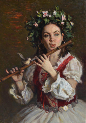 Vitaliy Shtanko, “Calling for Summer”, 50 cm x 80 cm, Oil on canvas, 2019, € 4.500,00 Vitaliy Shtanko, “Calling for Summer”, 50 cm x 80 cm, Oil on canvas, 2019, € 4.500,00