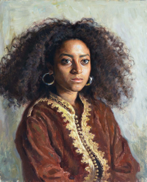 Vitaliy Shtanko, “Colombian Girl”, 46 cm x 60 cm, Oil on canvas, 2019, € 3.850,00 Vitaliy Shtanko, “Colombian Girl”, 46 cm x 60 cm, Oil on canvas, 2019, € 3.850,00