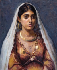 "Israeli girl", Oil on canvas, 50 x 70 cm, 2019 Vitaliy Shtanko, Israeli girl, Oil on canvas, 50 x 70 cm, 2019