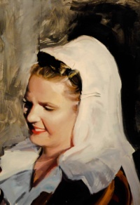 "Portrait 3", Oil on canvas, 35 x 50 cm, 2021 Vladimir Jovicevic, Portrait 3, Oil on canvas, 35x50 cm, 2021