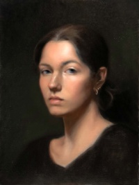 "Gaia", 40 x 30 cm, Oil on canvas, 2021 Laura Wenmaekers, Gaia, 40 x 30 cm, Oil on canvas, 2021