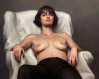 "Matilde", Oil on canvas, 90 x 70 cm, 2021 Laura Wenmaekers, Matilde, Oil on canvas, 90 x 70 cm, 2021