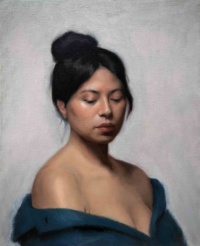 "Rominha", Oil on canvas, 55 x 45 cm, 2021 Laura Wenmaekers, Rominha, Oil on canvas, 55 x 45 cm, 2021