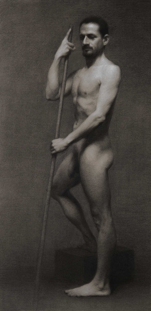 Alexander Kai, Intermediate Program, Second Year, Figure drawing