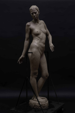 Dan Russell, Advanced Sculpture, Third Year, Life-size figure, Final project