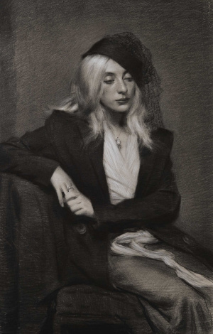 Gabriel Eekenulv, Intermediate Program, Second Year, Portrait drawing