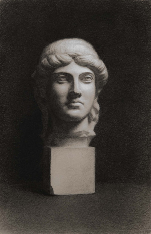 Hortense Malaval, Intensive Drawing, First Year, Cast drawing 1