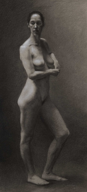 James Casey, Intermediate Sculpture, Second Year, Figure drawing