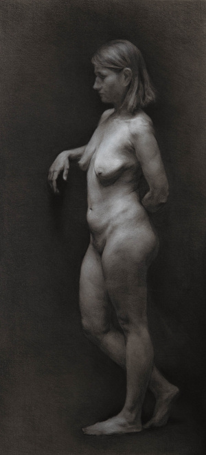 Maria Paz Esteban, Advanced Sculpture, Third Year, Figure drawing