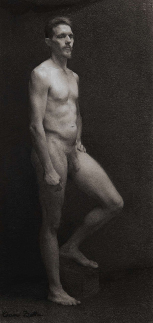 Quinn Boothe, Intermediate Sculpture, Second Year, Figure drawing