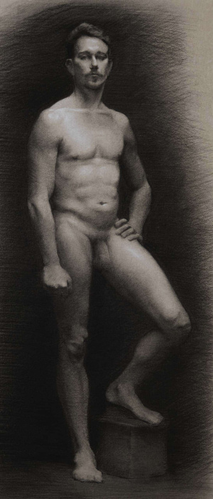 Ronja Arlej, Intermediate Sculpture, Second Year, Figure drawing