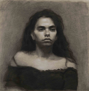 Tara Manning, Intermediate Program, Second Year, Portrait drawing