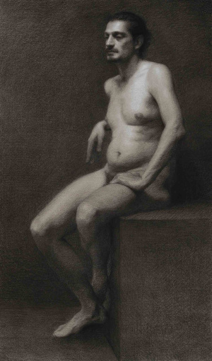 Alexander Kai, Intermediate Program, Second Year, Figure drawing