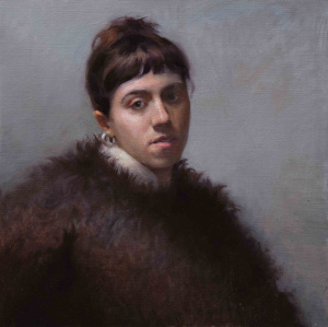 Andrea Kirlieva, Advanced Painting, Third Year, Self-portrait