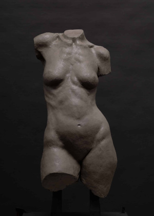 Feye Conway, Intermediate Sculpture, Second Year, Life-size torso