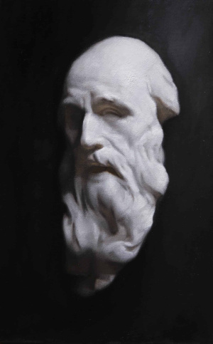 Finn Knapp, Intermediate Program, Second Year, Cast painting