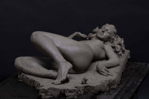 Gabriel Montechiari e Silva, Advanced Sculpture, Third Year, 3-4 life-size reclining figure