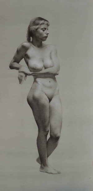 Gabriel Montechiari e Silva, Advanced Sculpture, Third Year, Figure drawing