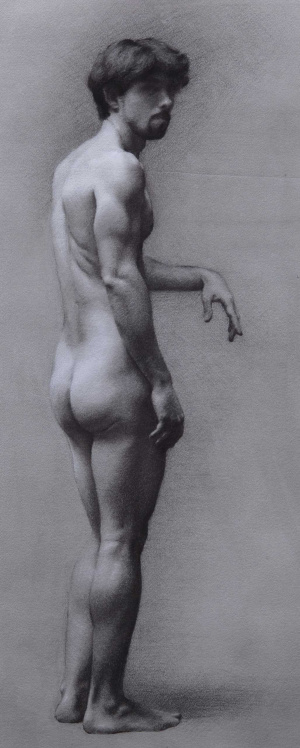 Gabriel Montechiari e Silva, Advanced Sculpture, Third Year, Figure drawing_A