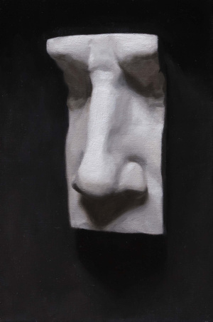 Isabelle Blinn, Intermediate Program, Second Year, Cast painting