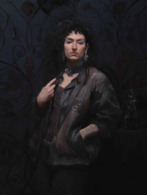 Isabelle Weir, Graduate in Residence, Fourth Year, Portrait painting, Oil on canvas