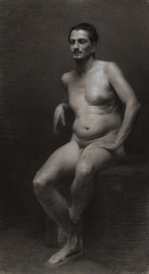 Jakob Söhngen, Intermediate Program, Second Year, Figure drawing