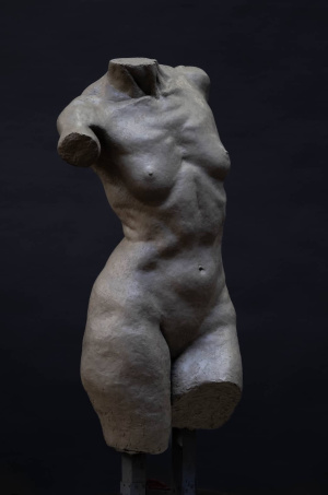 James Lengen, Intermediate Sculpture, Second Year, Life-size torso