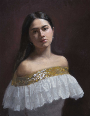 Laura Espionsa, Advanced Painting, Third Year, Self-portrait