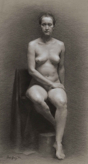 Ronja Arleij, Advanced Sculpture, Third Year, Figure drawing