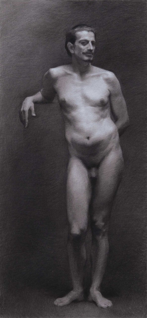 Ruben Astudillo, Intermediate Sculpture, Second Year, Figure drawing
