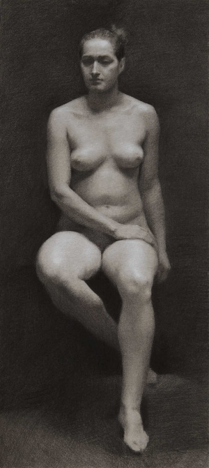 Ruben Astudillo, Intermediate Sculpture, Second Year, Figure drawing