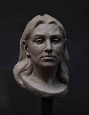 Tatiana Lucero, Beginning Sculpture, First Year, Portrait